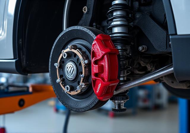 Upravený Volkswagen Golf R podvozek